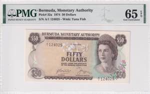 Bermuda, 50 Dollars, ... 