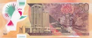 Trinidad & Tobago, 50 Dollars, 2015, UNC, p59