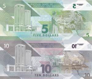 Trinidad & Tobago, 5-10 Dollars, 2020, UNC, ... 