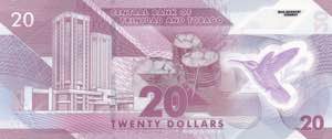 Trinidad & Tobago, 20 Dollars, 2020, UNC, ... 