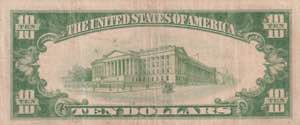 United Arab Emirates, 10 Dollars, 1934, VF, ... 