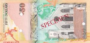 Bermuda, 50 Dollars, 2009, UNC, p61A, ... 