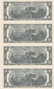 United States of America, 2 Dollars, 1995, ... 