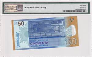 Uruguay, 50 Pesos, 2017, UNC, p100