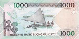 Vanuatu, 1.000 Vatu, 2002, UNC, p10c