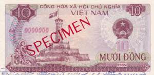 Viet Nam, 10 Dông, ... 