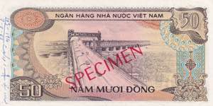 Viet Nam, 50 Dông, 1985, AUNC(+), p97s, ... 