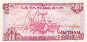 Viet Nam, 500 Dông, 1988, UNC, p101s, ... 