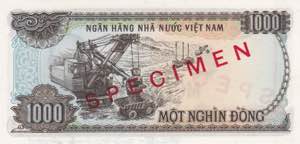 Viet Nam, 1.000 Dông, 1987, AUNC(+), p102s, ... 