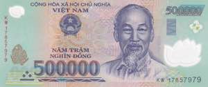 Viet Nam, 500.000 Dông, ... 