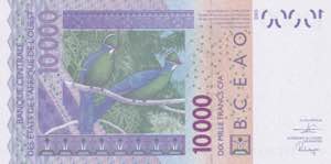 West African States, 10.000 Francs, 2019, ... 