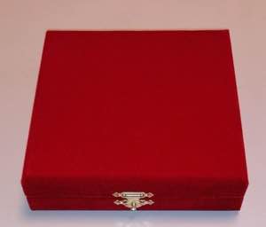 Commemorative Money Box, 4-Piece Red ... 