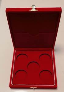Commemorative Money Box, 5-Piece Red ... 