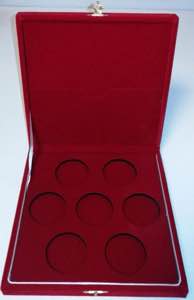 Commemorative Money Box, 7-Piece Red ... 