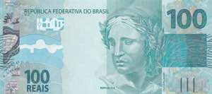 Brazil, 100 Reais, 2010, ... 