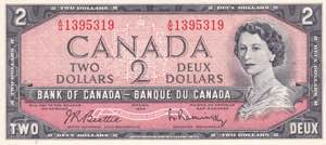 Canada, 2 Dollars, ... 