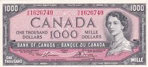 Canada, 1.000 Dollars, ... 