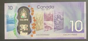 Canada, 10 Dollars, 2017, UNC, p112