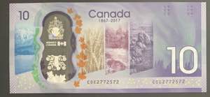 Canada, 10 Dollars, 2017, UNC, p112