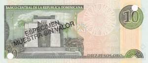 Dominican Republic, 10 Pesos Oro, 2000, UNC, ... 