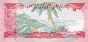 East Caribbean States, 1 Dollar, 1988, ... 