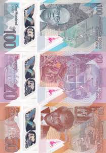 East Caribbean States, 20-50-100 Dollars, ... 