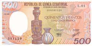 Equatorial Guinea, 500 ... 
