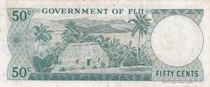 Fiji, 50 Cents, 1971, VF, p64b