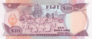 Fiji, 10 Dollars, 1992, UNC, p94