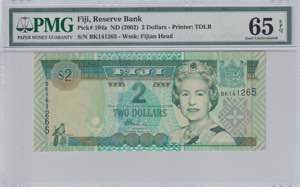 Fiji, 2 Dollars, 2002, ... 