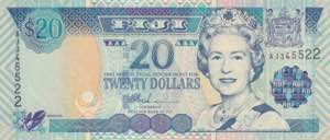 Fiji, 20 Dollars, 2002, ... 