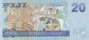 Fiji, 20 Dollars, 2007, UNC, p112a