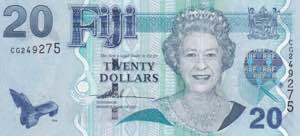 Fiji, 20 Dollars, 2007, ... 