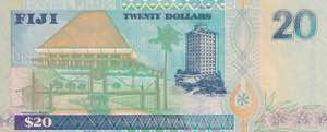 Fiji, 20 Dollars, 2002, UNC, p137