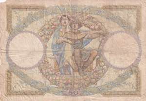 France, 50 Francs, 1930, FINE, p80a