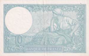 France, 10 Francs, 1939, XF, p84