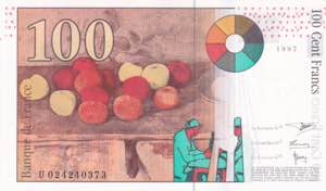 France, 100 Francs, 1997, UNC, p158a