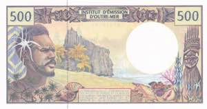 French Pacific Territories, 500 Francs, ... 