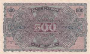 Germany, 500 Mark, 1922, XF(+), pS954
