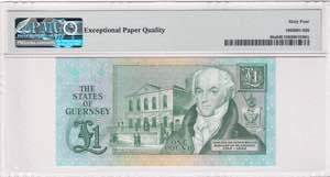 Guernsey, 1 Pound, 1980/1989, UNC, p48a