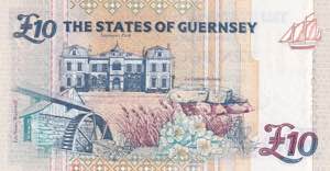 Guernsey, 10 Pounds, 1995, UNC, p57b