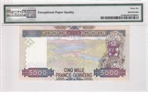 Guinea, 5.000 Francs, 2012, UNC, p41b