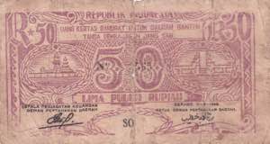 Indonesia, 50 Rupiah, ... 