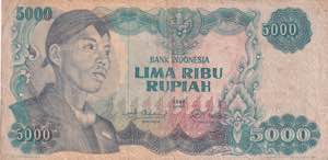 Indonesia, 5.000 Rupiah, ... 
