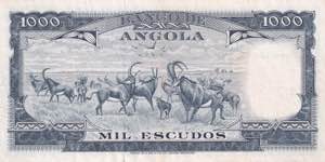 Angola, 1.000 Escudos, 1970, XF(-), p98