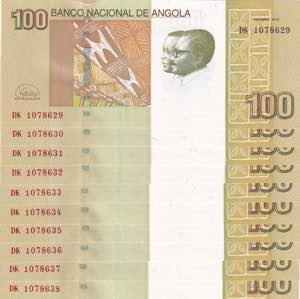 Angola, 100 Kwanzas, ... 