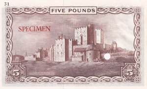 Isle of Man, 5 Pounds, 1961, UNC, p26cts, ... 