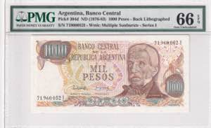 Argentina, 1.000 Pesos, ... 