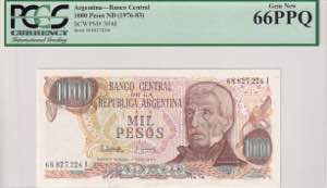 Argentina, 1.000 Pesos, ... 