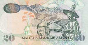 Lesotho, 20 Maloti, 1994, UNC, p16a